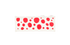X Kusama Infinity Dots Petit Sac Plat, top view